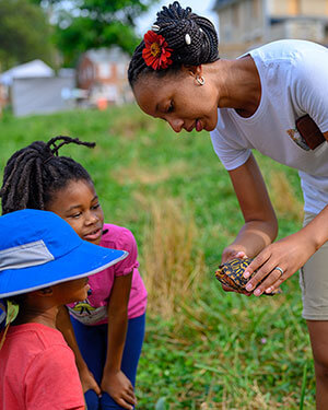Atiya Wells of BLISS Meadows. Photo courtesy of Backyard Basecamp.